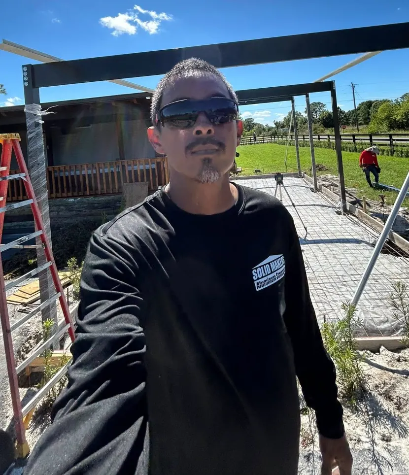 Danny Luna of Solid Makers Aluminum Structures