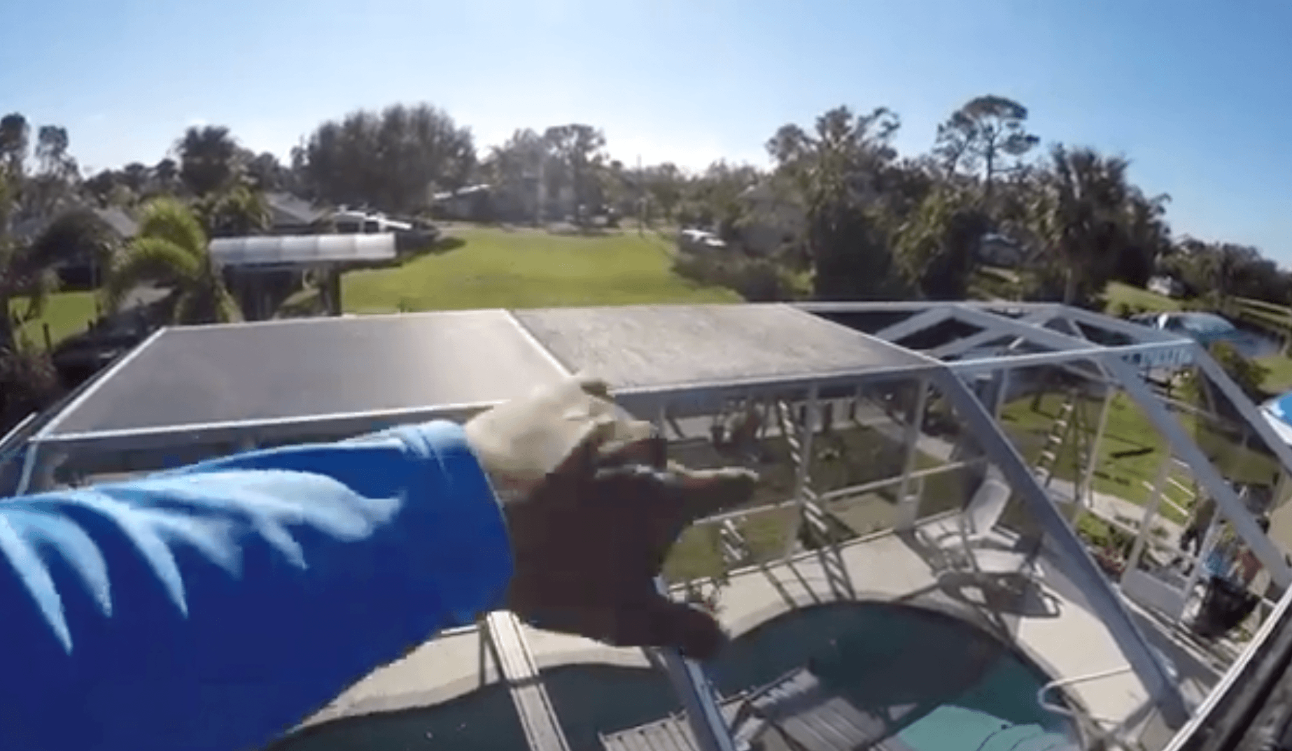 Screen repair in Fort Myers Florida by Solid Makers Aluminum Structures